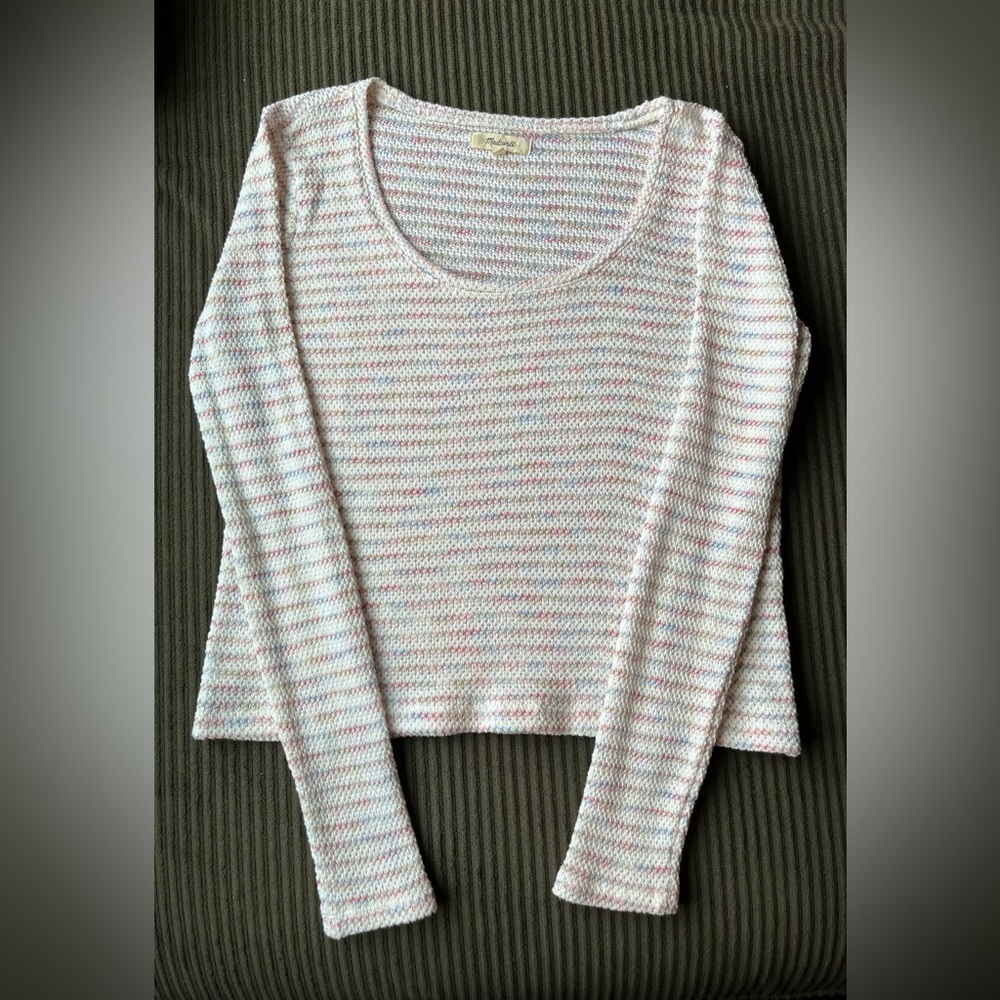 Madewell Striped Sweater NWOT